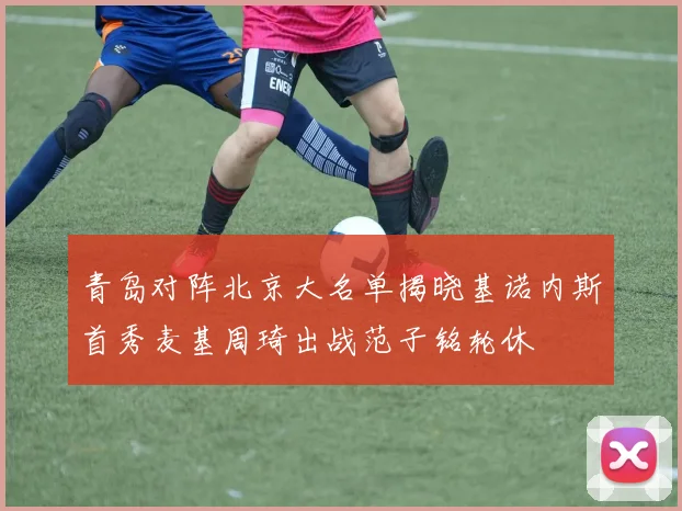 青岛对阵北京大名单揭晓基诺内斯首秀麦基周琦出战范子铭轮休